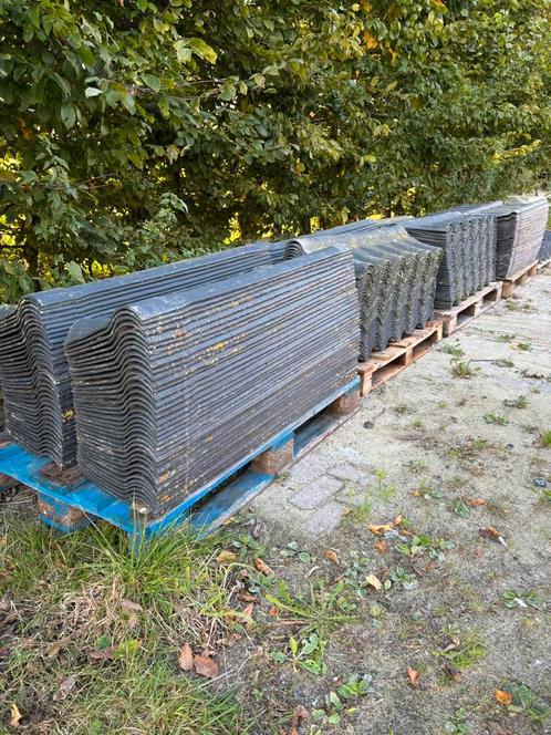 Asbestvrije scharniernok eternit SVK golfplaten nokstukken, Doe-het-zelf en Verbouw, Dakpannen en Dakbedekking, Gebruikt, Golfplaat