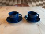 Iittala Teema Espressokopjes - Donkerblauw, Huis en Inrichting, Ophalen of Verzenden, Overige stijlen, Kop(pen) en/of Schotel(s)