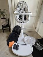 Mooie witte Bloom Fresco kinderstoel, Kinderen en Baby's, Kinderstoelen, Ophalen, Gebruikt, Meegroeistoel, Stoelverkleiner