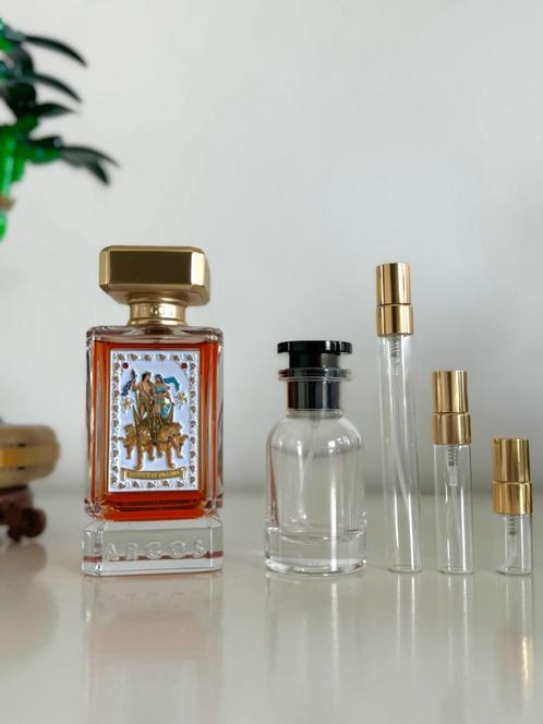 Argos Triumph of Bacchus Extrait tester/sample/decant, Sieraden, Tassen en Uiterlijk, Uiterlijk | Parfum, Nieuw, Ophalen of Verzenden