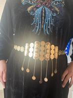 Gouden feestriem Arabisch, Kleding | Dames, Riemen en Ceinturen, Losse buckle of gesp, Overige kleuren, 5 cm of meer, 90 tot 100 cm