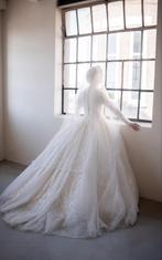 bruidsjurk Hijab, Ophalen, Zo goed als nieuw, Wit, Trouwjurk