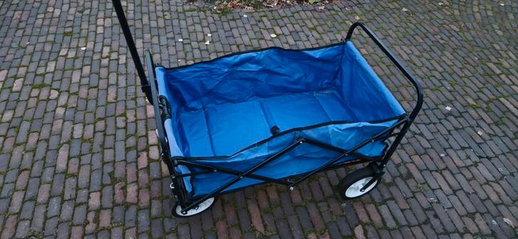Opvouwbare Bolderkar / Transportwagen - Lichtgewicht, Caravans en Kamperen, Bolderkarren, Gebruikt, Opvouwbaar, Ophalen