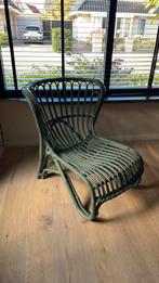 Rotan stoel, Huis en Inrichting, Stoelen, Ophalen, Zo goed als nieuw, Bruin, Eén