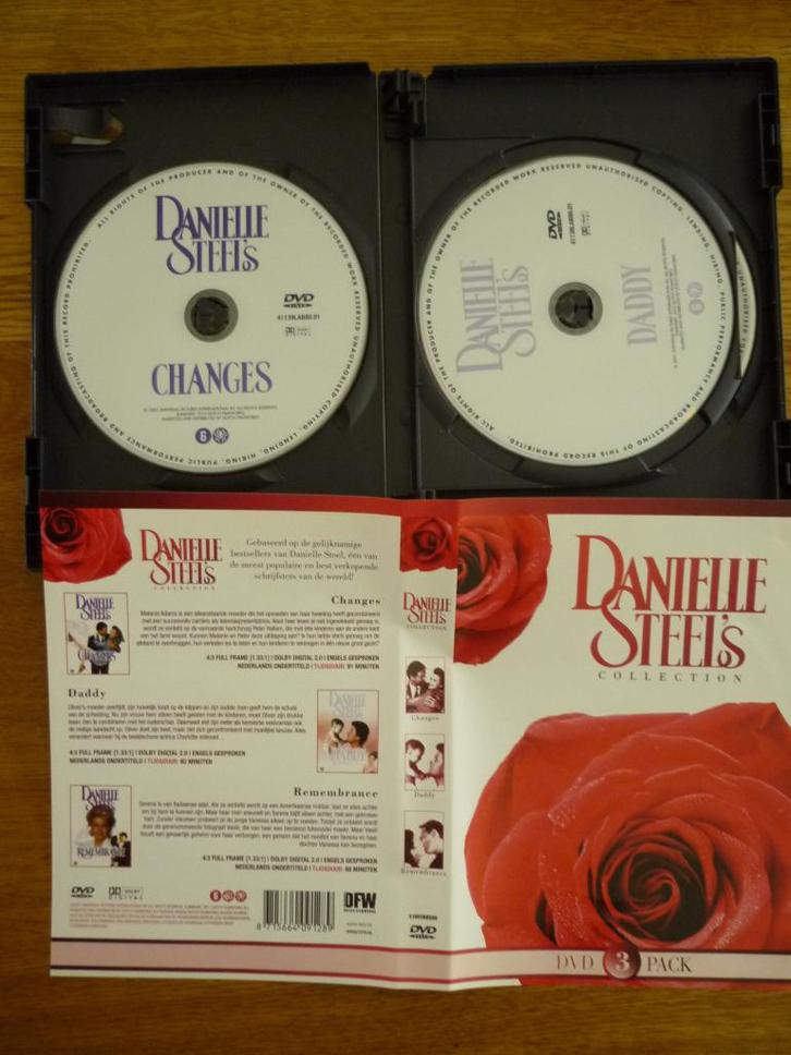 Danielle Steel's Collection 3 DVD's Steel, Cd's en Dvd's, Dvd's | Drama, Zo goed als nieuw, Alle leeftijden, Ophalen of Verzenden