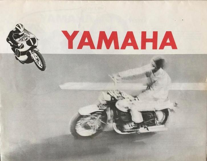 Brochure folder yamaha folder., Motoren, Handleidingen en Instructieboekjes, Yamaha, Ophalen