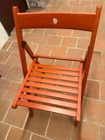 Klapstoel rood ikea, Huis en Inrichting, Stoelen, Ophalen