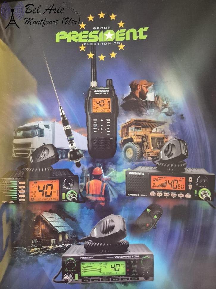 President JFK-3 Net Nieuw 2025 Bel Arie, Telecommunicatie, Zenders en Ontvangers, Nieuw, Zender en Ontvanger, Ophalen of Verzenden