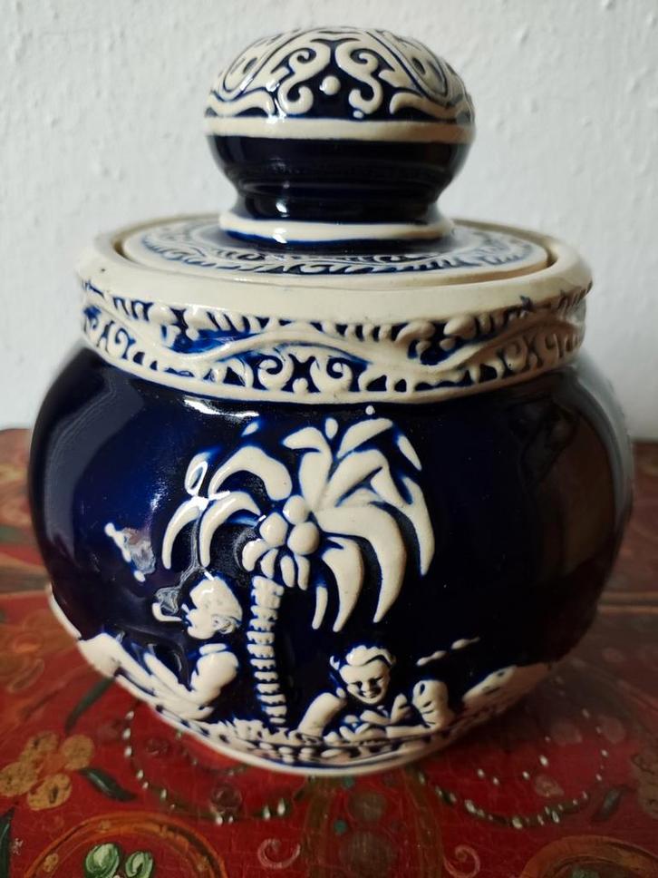 Prachtige oude tabakspot, Antiek en Kunst, Antiek | Woonaccessoires, Verzenden