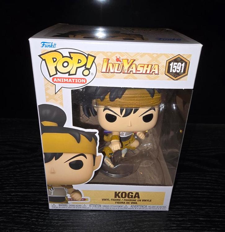 Funko Pop! 1591 Koga (Inuyasha), Verzamelen, Poppetjes en Figuurtjes, Nieuw, Ophalen of Verzenden