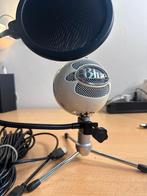 Microfoon  Blue Snowball, Ophalen of Verzenden, Zo goed als nieuw, Studiomicrofoon