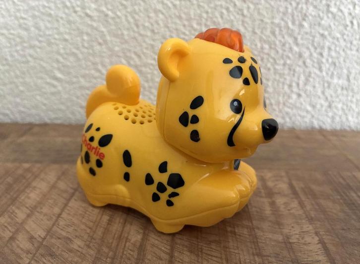 Vtech Zoef Zoef dieren Charlie Cheeta in goede staat., Kinderen en Baby's, Speelgoed | Vtech, Gebruikt, 6 maanden tot 2 jaar, Ophalen of Verzenden