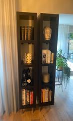 2 stuks IKEA LACK kasten donkerbruin, Ophalen, Zo goed als nieuw, Minder dan 150 cm, 150 tot 200 cm