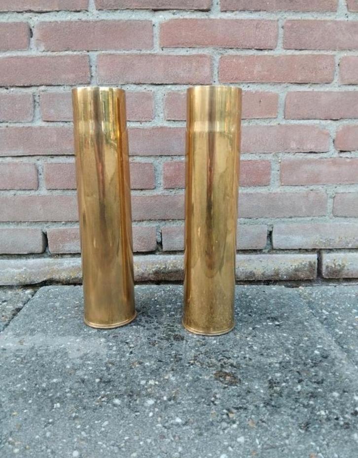 2x Granaathulzen - Decoratie of Project, Antiek en Kunst, Antiek | Overige Antiek, Ophalen of Verzenden