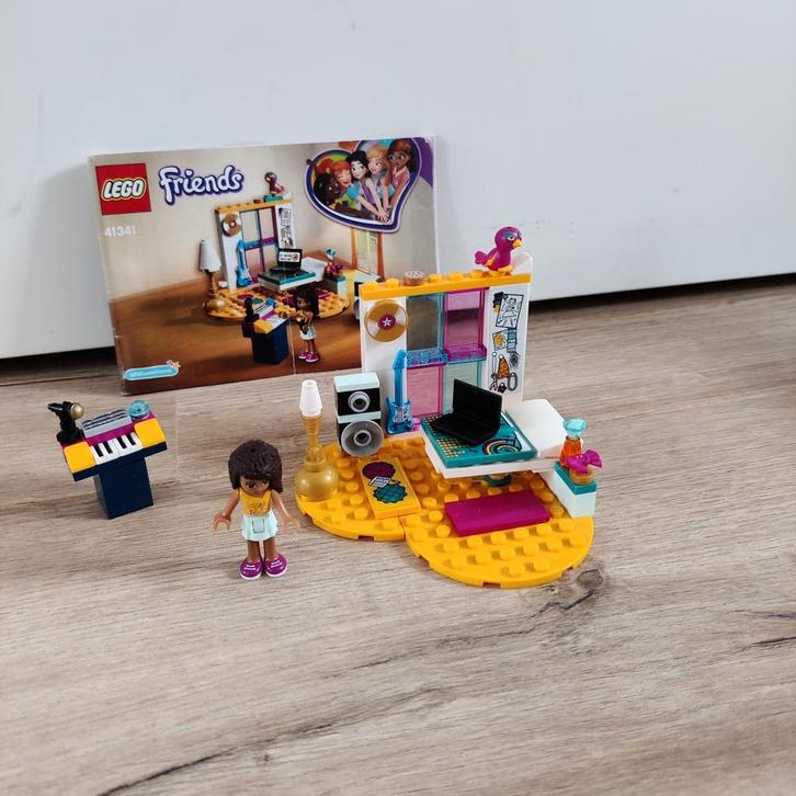 Lego Friends 40341 Andrea's slaapkamer, Kinderen en Baby's, Speelgoed | Duplo en Lego, Zo goed als nieuw, Lego, Complete set, Ophalen of Verzenden
