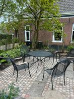 Mooie ronde tuintafel 105 Royal Garden, Tuin en Terras, Tuinsets en Loungesets, Zo goed als nieuw, Ophalen