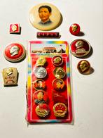 Vintage Mao China Speldjes en Pins Collectie, Verzamelen, Verzenden, Gebruikt, Stad of Land, Speldje of Pin