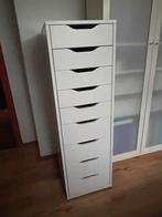 IKEA ALEX ladekast hoog, Huis en Inrichting, Kasten | Ladekasten, Ophalen, Overige materialen, Minder dan 50 cm, 5 laden of meer