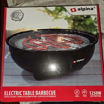 Alpina Elektrische Tafelbarbecue - Nieuw in doos beschikbaar voor biedingen