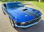 Ford Mustang MACH 1 AUTOMATIC (bj 1970, automaat), Auto's, Zwart, Blauw, Bedrijf, Ford