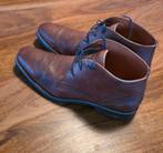 Van Lier Halfhoge Schoenen - Cognac Bruin maat 43, Kleding | Heren, Schoenen, Ophalen of Verzenden, Bruin