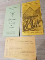 Vintage toeristische gids Oude folders  Uitgegeven door VVV, Verzamelen, Tijdschriften, Kranten en Knipsels, Nederland, 1960 tot 1980