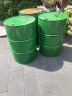 3 vaten, Tuin en Terras, Regentonnen, Ophalen, Gebruikt, Metaal