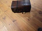 Vintage " schatkist" Koffer / Decoratie, Ophalen, Minder dan 50 cm, Gebruikt, Metaal