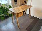 Mango wood table (with a drawer), Huis en Inrichting, Ophalen of Verzenden, Zo goed als nieuw