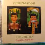 FABRIZIO POGGI - TURUTELA - CONZONI POPULARI, Ophalen of Verzenden, Zo goed als nieuw
