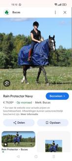 Bucas rain protector medium, Ophalen of Verzenden, Zo goed als nieuw, Deken