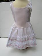 Vintage prinsessenjurk uit frankrijk. Petticoat. Lengte: 48, Ophalen of Verzenden