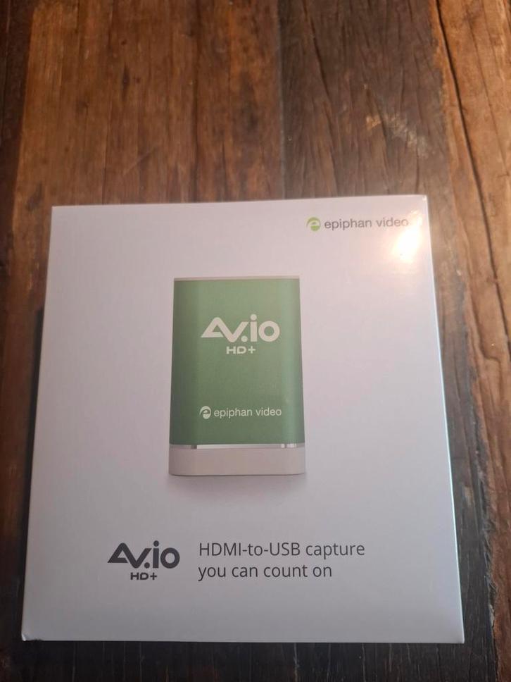 Epiphan AV.IO HD+ USB Video capture, Audio, Tv en Foto, Professionele Audio-, Tv- en Video-apparatuur, Nieuw, Ophalen of Verzenden