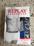 Replay heren ondergoed boxershorts 3 stuks Mt M, Ophalen of Verzenden, Overige kleuren, Boxer
