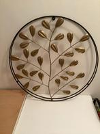 Wanddecoratie - Zwart/Goud Bladeren, Ophalen of Verzenden, Zo goed als nieuw