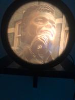André Hazes ; wandverlichting/decoratie rond 27 cm, Ophalen, Gebruikt, Levenslied of Smartlap