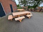 Picknickbank | picknicktafel | clubbank, Nieuw, Rechthoekig, Ophalen of Verzenden, Hout