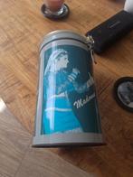 Blikje artiesten madonna bob marley bruce springsteen., Ophalen of Verzenden, Zo goed als nieuw, Overige, Overige merken