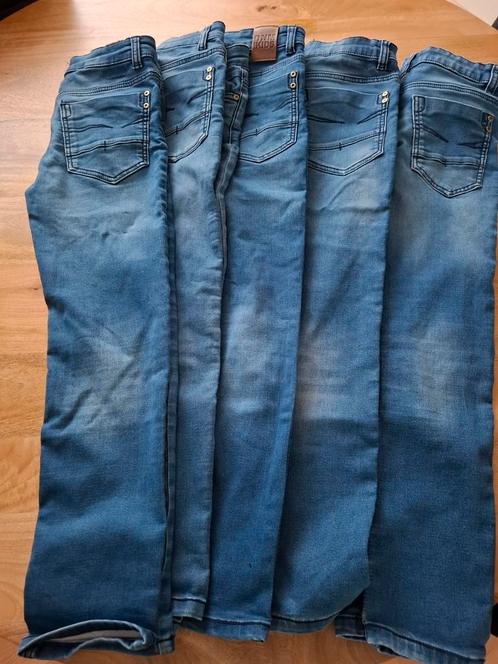 5 Spijkerbroeken maat 146, Kinderen en Baby's, Kinderkleding | Maat 146, Gebruikt, Jongen of Meisje, Broek, Ophalen