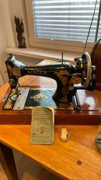 Schitterende Antieke Singer naaimachine, Ophalen