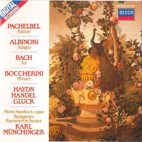 PACHELBEL Kanon CD (MUNCHINGER) DECCA TOP CONDITIE, Cd's en Dvd's, Cd's | Klassiek, Zo goed als nieuw, Orkest of Ballet, Ophalen of Verzenden