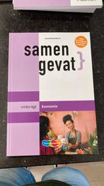 Samengevat Economie vmbo kgt, Ophalen of Verzenden, Zo goed als nieuw, VMBO, Economie