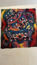 Kunst van Batik doek Indonesië, Antiek en Kunst, Ophalen