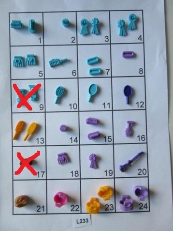 L233 LEGO MINIFIG ACCESSOIRES FRIENDS BORSTEL MAND SPUITFLES beschikbaar voor biedingen