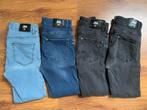 Pakket spijkerbroeken skinnyjeans skinny blauw zwart S/32, Nieuw, Blauw, W28 - W29 (confectie 36), Ophalen of Verzenden