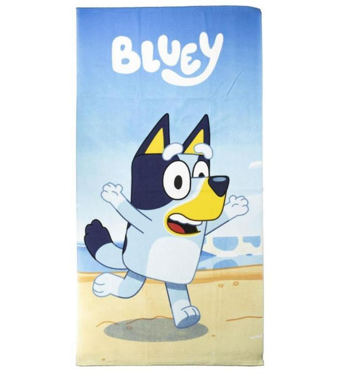 Bluey Badlaken / Strandlaken - Sneldrogend, Kinderen en Baby's, Kinderkleding | Kinder-zwemkleding, Nieuw, Zwem-accessoire, One size