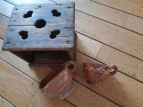 Antieken voetenstoof, kolenpotjes/vuurtestjes, Antiek en Kunst, Antiek | Woonaccessoires, Ophalen of Verzenden