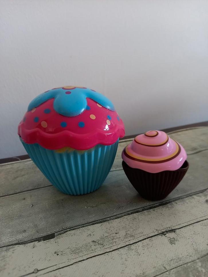 2 x leuke Cupcake surprise, Kinderen en Baby's, Speelgoed | Overig, Gebruikt, Ophalen of Verzenden