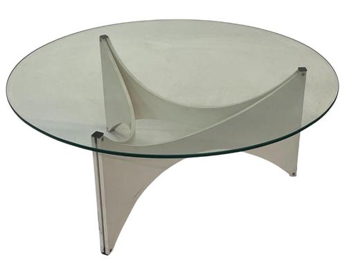 Vintage Salontafel Werner Blaser 'T Spectrum Design, Huis en Inrichting, Tafels | Salontafels, Glas, Kunststof, Ophalen of Verzenden