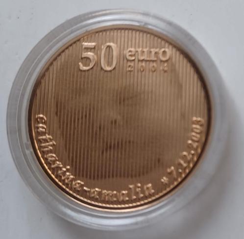 50 euro goud geboorte munt, Postzegels en Munten, Munten | Nederland, Euro's, Koningin Beatrix, Goud, Ophalen of Verzenden